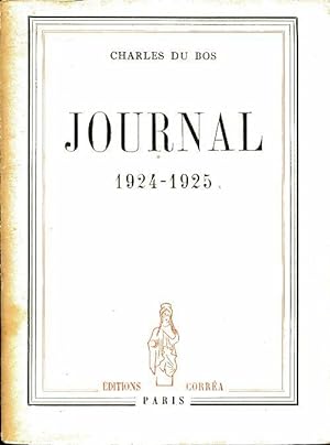 Journal 1924-1925 - Charles Du Bos