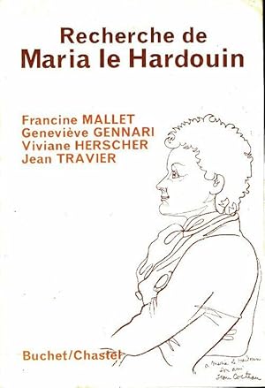 Imagen del vendedor de Recherche de Maria le Hardouin - Francine Mallet a la venta por Book Hmisphres