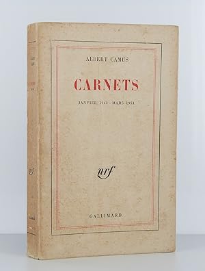 Seller image for Carnets. Janvier 1942 - Mars 1951. for sale by Librairie KOEGUI