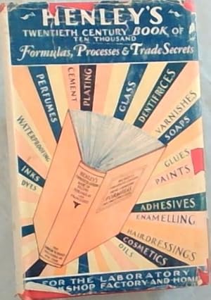 Imagen del vendedor de Henley's Twentieth Century Book of Formulas, Processes and Trade Secrets a la venta por Chapter 1