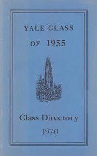 Yale Class of 1955; Class Directory 1970