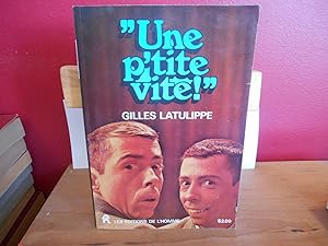 Seller image for UNE P'TITE VITE for sale by La Bouquinerie  Dd
