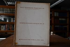 Image du vendeur pour Versteigerungs-Katalog Nr. 79. Mnzen und Medaillen verschiedener Lnder, Griechische u. Rmische Mnzen, Numismatische Bibliothek. mis en vente par Gppinger Antiquariat