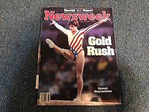 NEWSWEEK AUGUST 13, 1984 GOLD RUSH GYMNAST MARY LOU RETTON