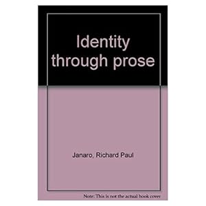 Bild des Verkufers fr Identity Through Prose (Paperback) zum Verkauf von InventoryMasters