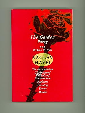 Image du vendeur pour The Garden Party and Other Plays by Vclav Havel, President of the Czech Republic, Important Literary Voice. Grove Press Paperback, 5th Printing, circa 1998. mis en vente par Brothertown Books