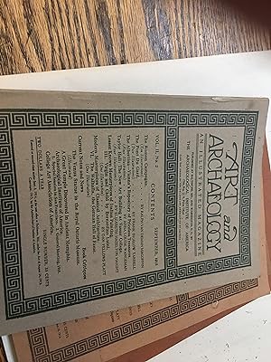 Seller image for Art and Archaeology. An Illustrated Magazine. Sept 1915 for sale by Bristlecone Books  RMABA