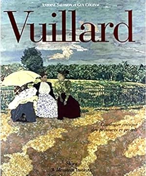 Image du vendeur pour Vuillard. Catalogue critique des peintures et pastels. Catalogue Raisonn. mis en vente par FIRENZELIBRI SRL