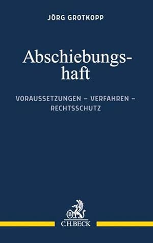 Seller image for Abschiebungshaft for sale by Rheinberg-Buch Andreas Meier eK