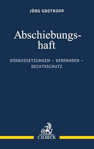 Seller image for Abschiebungshaft for sale by BuchWeltWeit Ludwig Meier e.K.