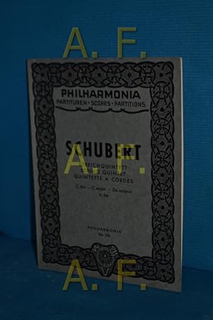 Bild des Verkufers fr Streichquintett Cdur - D. 956, String Quartett (Philharmonia No. 354) zum Verkauf von Antiquarische Fundgrube e.U.