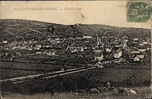 Bild des Verkufers fr Ansichtskarte / Postkarte Saint Gengoux le National Sane et Loire, Vue Generale zum Verkauf von akpool GmbH