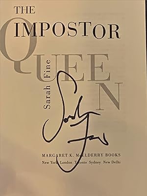 The Impostor Queen - [with] SIGNED promotional card for "The Cursed Queen"