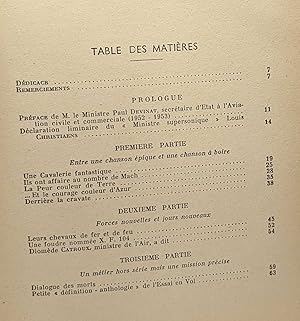 Imagen del vendedor de Les cavaliers du ciel --- la vie et les exploits des pilotes d'essai d'avions supersoniques - prface de M. Paul Devinat a la venta por crealivres