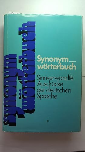 Synonym Wörterbuch - Sinnverwandte Ausdrücke der deutschen Sprache.