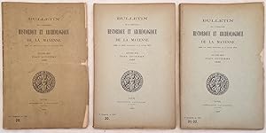 BULLETIN DE LA COMMISION HISTORIQUE ET ARCHEOLOGIQUE DE LA MAYENNE DEUXIEME SERIE 1896 1 - 3 TRIM...