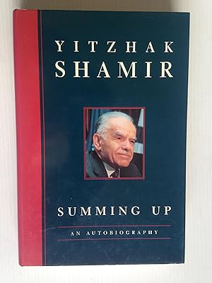 Summing Up, An Autobiography, Yitzhak Shamir