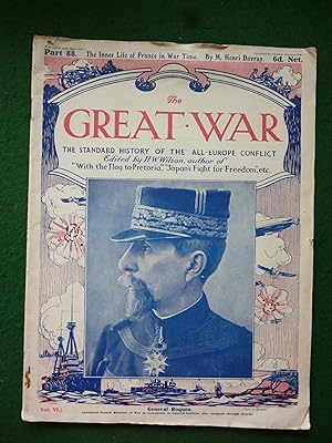 Imagen del vendedor de The Great War The Standard History Of The All Europe Conflict Vol. VI. Part 88 Week Ending April 22nd 1916 a la venta por Shelley's Books