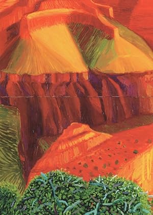 Imagen del vendedor de David Hockney Double Standard For A Closer Grand Canyon Postcard a la venta por Postcard Finder