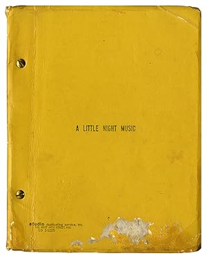 Image du vendeur pour LITTLE NIGHT MUSIC, A (1973) Theatre script dated Mar 5, 1973 mis en vente par Walter Reuben, Inc., ABAA, ILAB