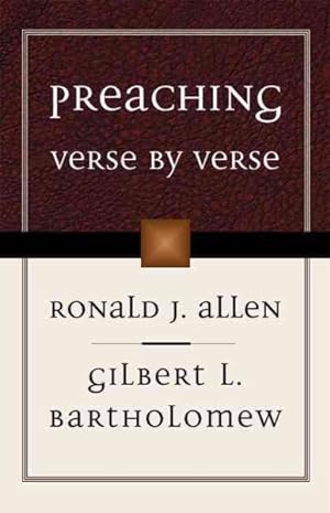 Seller image for Preaching Verse by Verse for sale by GreatBookPrices