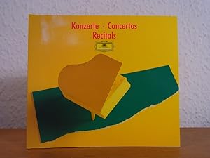 Seller image for Konzerte - Concertos - Recitals [Katalog No. 437 692-2] for sale by Antiquariat Weber