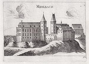 Bild des Verkufers fr Mihlbach" - Schloss Mhlbach Hohenwarth-Mhlbach am Manhartsberg zum Verkauf von Antiquariat Steffen Vlkel GmbH