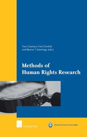 Bild des Verkufers fr Methods of Human Rights Research zum Verkauf von GreatBookPrices