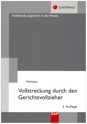 Immagine del venditore per Vollstreckung durch den Gerichtsvollzieher venduto da Versand-Antiquariat Konrad von Agris e.K.