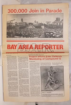 Image du vendeur pour B. A. R. Bay Area Reporter: vol. 19, #26, June 29, 1989: 300,000 Join in Parade mis en vente par Bolerium Books Inc.