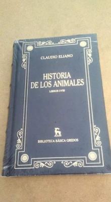 Imagen del vendedor de HISTORIA DE LOS ANIMALES Libros I-VIII a la venta por Librovicios