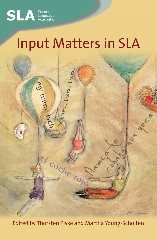 Seller image for Input Matters in SLA for sale by GreatBookPrices