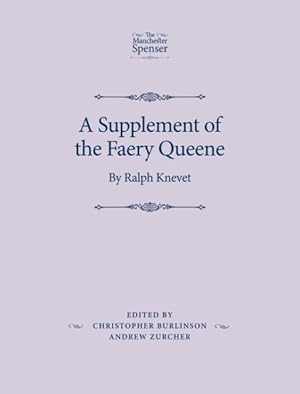 Immagine del venditore per Supplement of The Faery Queene venduto da GreatBookPrices