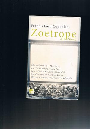 Seller image for Francis Ford Coppolas Zoetrope All storys Film und Fiktion for sale by manufactura