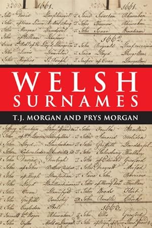 Bild des Verkufers fr Welsh Surnames zum Verkauf von GreatBookPrices