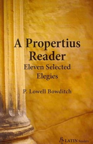 Bild des Verkufers fr Propertius Reader : Eleven Selected Elegies zum Verkauf von GreatBookPrices