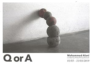 Seller image for Mohammed Alani : Q or A (announcement) for sale by The land of Nod - art & books