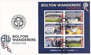 Bolton Wanderers Football Club 2001 Rare First Day Cover