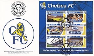 Chelsea Football Club Rare 2002 First Day Cover FDC