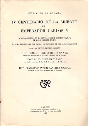 Seller image for NOTAS EN TORNO AL ANECDOTARIO DEL EMPERADOR CARLOS V for sale by Libreria 7 Soles