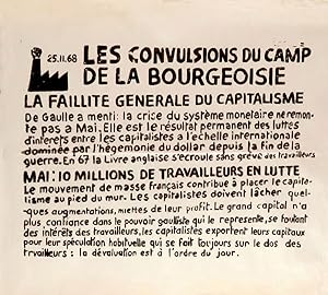 Les convulsions du camp de la bourgeoisie