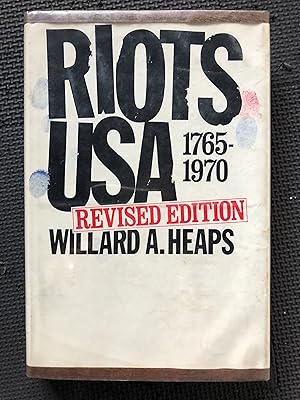 Image du vendeur pour Riots USA; 1765-1970; Revised Edition mis en vente par Cragsmoor Books