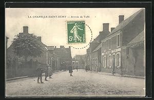 Carte postale La Chapelle-Saint-Rémy, Arrivée de Tuffé