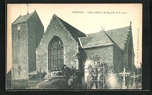 Carte postale Chérancé, Eglise dédiee á St.Maurille XVI