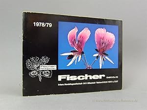 Fischer-Pelargonien 1978/79.