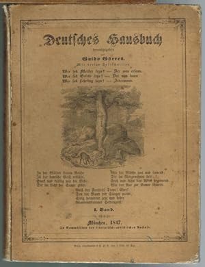 Deutsches Hausbuch herausgegeben von Guido Görres. Hefte 1. - 6. 1847 in einem Band.