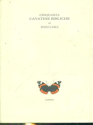 Bild des Verkufers fr Cinquanta cavatine bibliche zum Verkauf von Librodifaccia