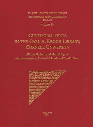 Seller image for Cuneiform Texts in the Karl A. Kroch Library, Cornell University for sale by GreatBookPrices