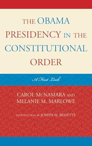 Image du vendeur pour Obama Presidency in the Constitutional Order : A First Look mis en vente par GreatBookPrices
