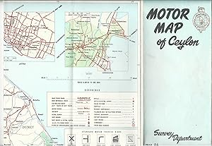 Motor Map of Ceylon